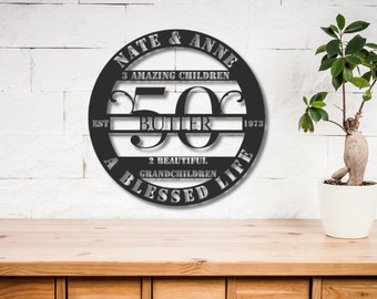 50th Wedding Anniversary Gifts,50th Anniversary Gifts for Parents,50th Anniversary Decorations,50th Anniversary Gifts for Parents, Couples