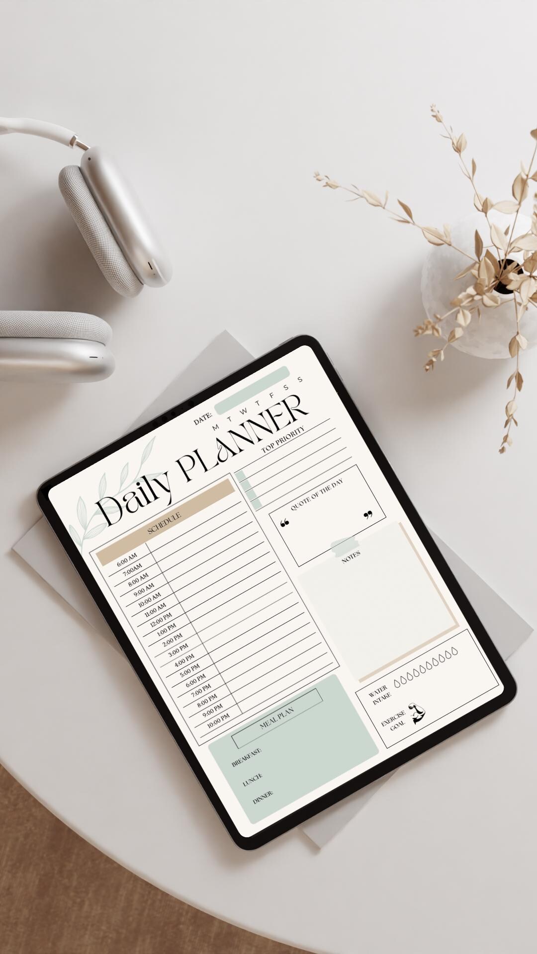 Digital Daily Planner - Etsy