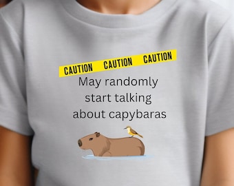 Kids Capybara t shirt