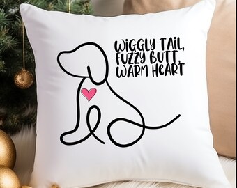 Pillow, dog pillow, throw pillow, dog lover, pet lover, gift