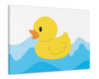 Rubber Ducky Wall Art Canvas