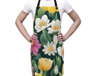 Spring Flowers Collection Apron (AOP)