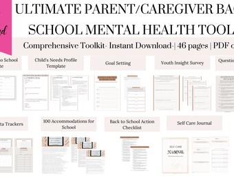 Back to School Mental Health Toolkit for Parents (PDF Download)