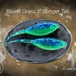Soft Plastic: BlueR Grass Crappie Baits