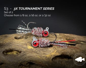 3X Tournament Series: S3 Crappie Jigs