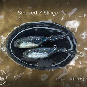 Soft Plastic: Smoked Crappie Baits