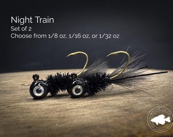 Crappie Jigs: Night Train