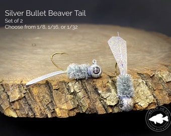 Beaver Tail: Silver Bullet Crappie Jigs