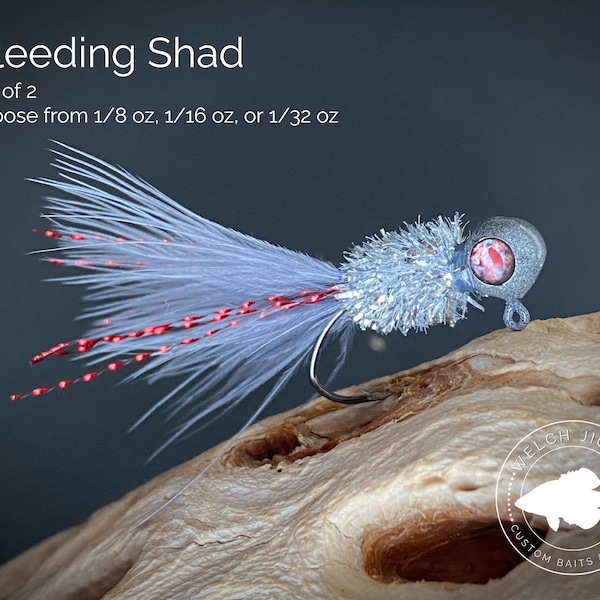 Crappie Hair Jigs Etsy