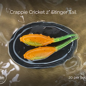 Soft Plastic: Crappie Cricket Crappie Baits