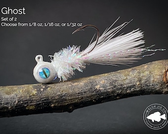 Crappie Jigs: Ghost