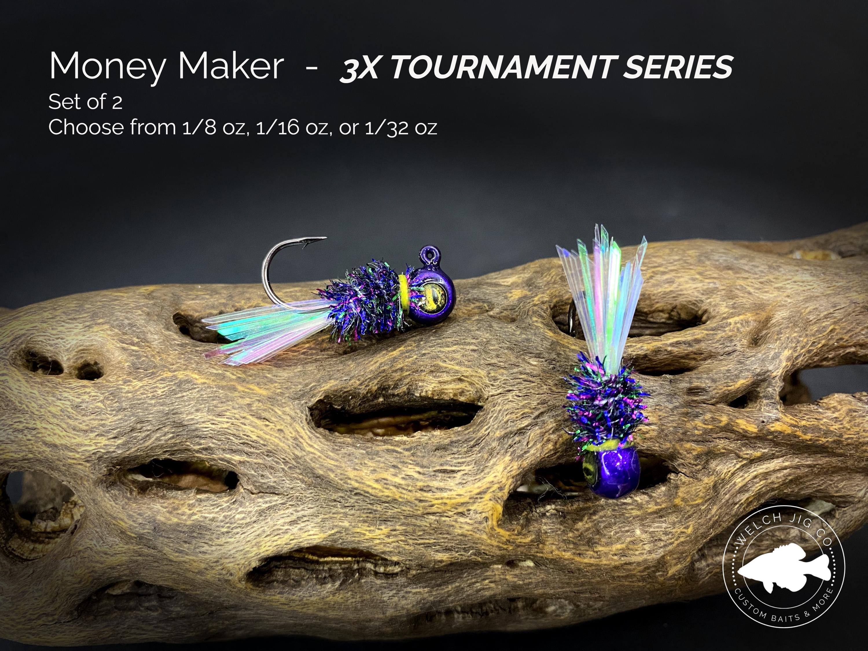 3X Tournament Series: Money Maker Crappie Jigs