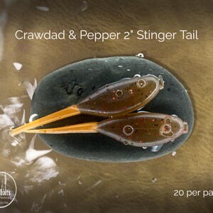 Soft Plastic: Crawdad/Pepper Crappie Baits