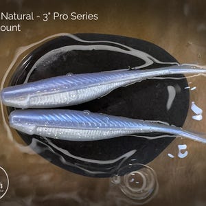 Soft Plastic: 3&quot; Pro Series - The Natural