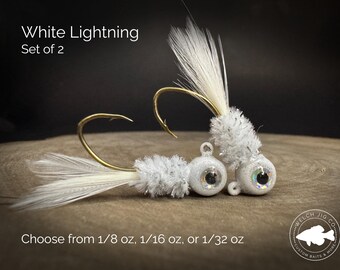 Crappie Jigs: White Lightning