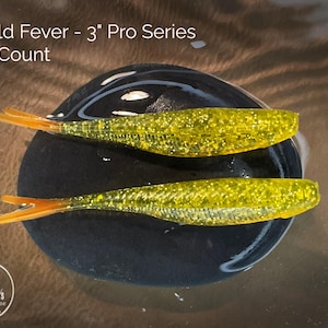 Soft Plastic: 3&quot; Pro Series - Gold Fever