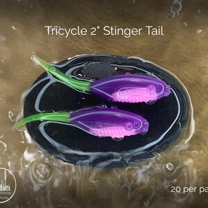 Soft Plastic: Tricycle Crappie Baits
