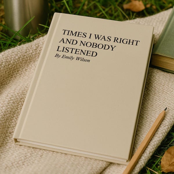 Cuaderno de trabajo divertido, diario de veces que tenía razón y nadie me escuchaba, cuaderno de oficina personalizado, regalo para compañeros de trabajo, diario de sarcasmo en el trabajo