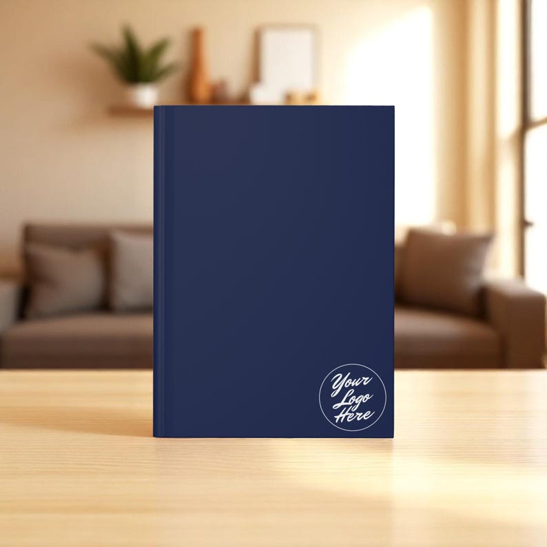 Custom Title Journal, Personalized Hardcover Notebook, Minimalist Gift for Writers, Readers & Dreamers, Custom Quote Book Cover Journal image 13