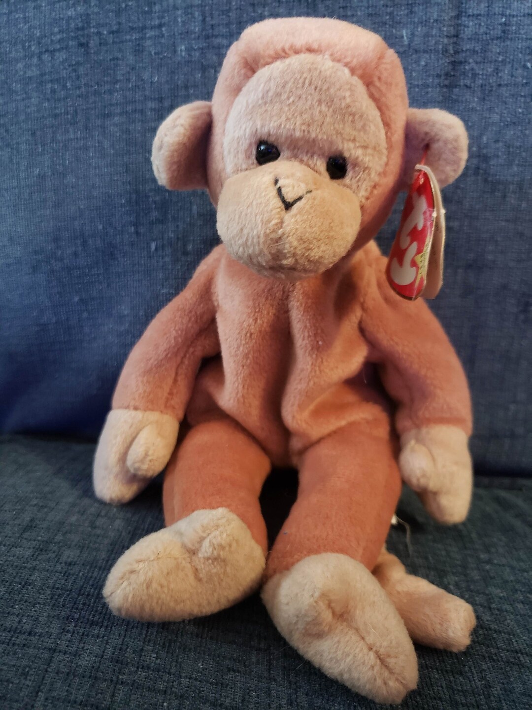 Ty Beanie Baby bongo Monkey - Etsy