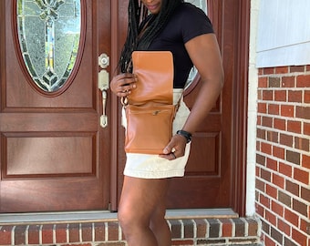 Olasumbo Affetto Italian Leather Crossbody bag