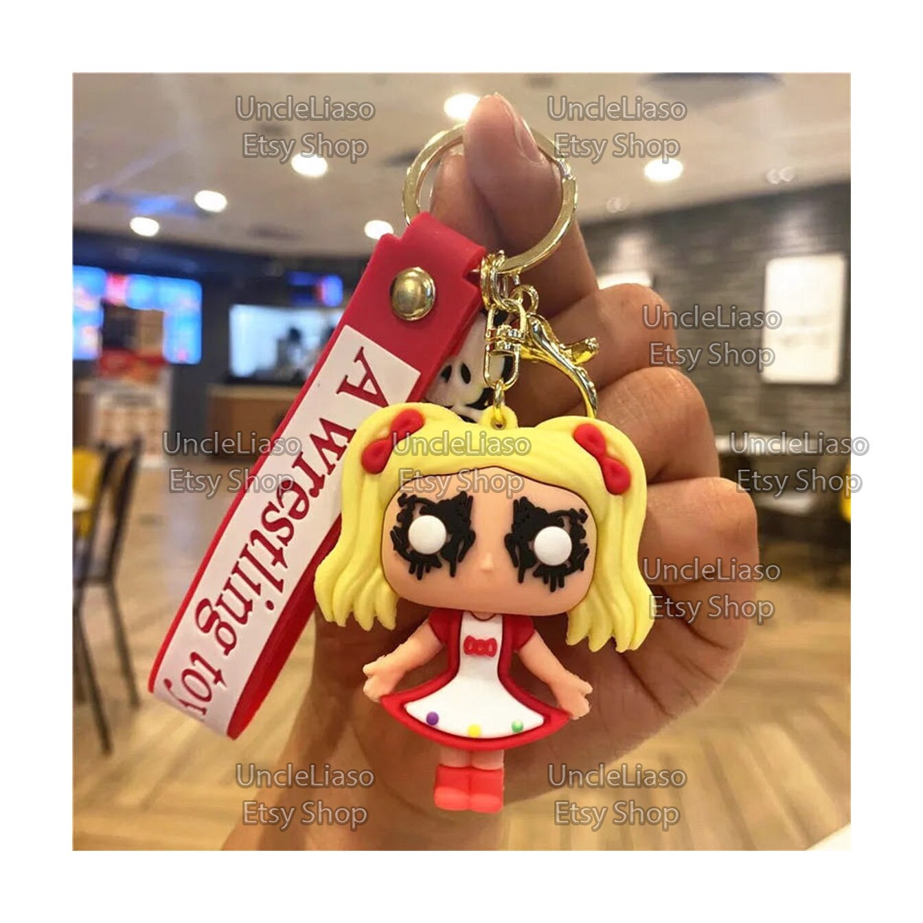 Wwe funko sale keychain