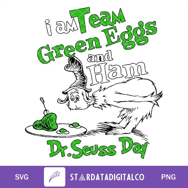 Green Eggs and Ham SVG/Png Bundle, Shirt for Kids Svg, I do so like Green Eggs & Ham Svg for Cricut, Silhouette, Glowforge