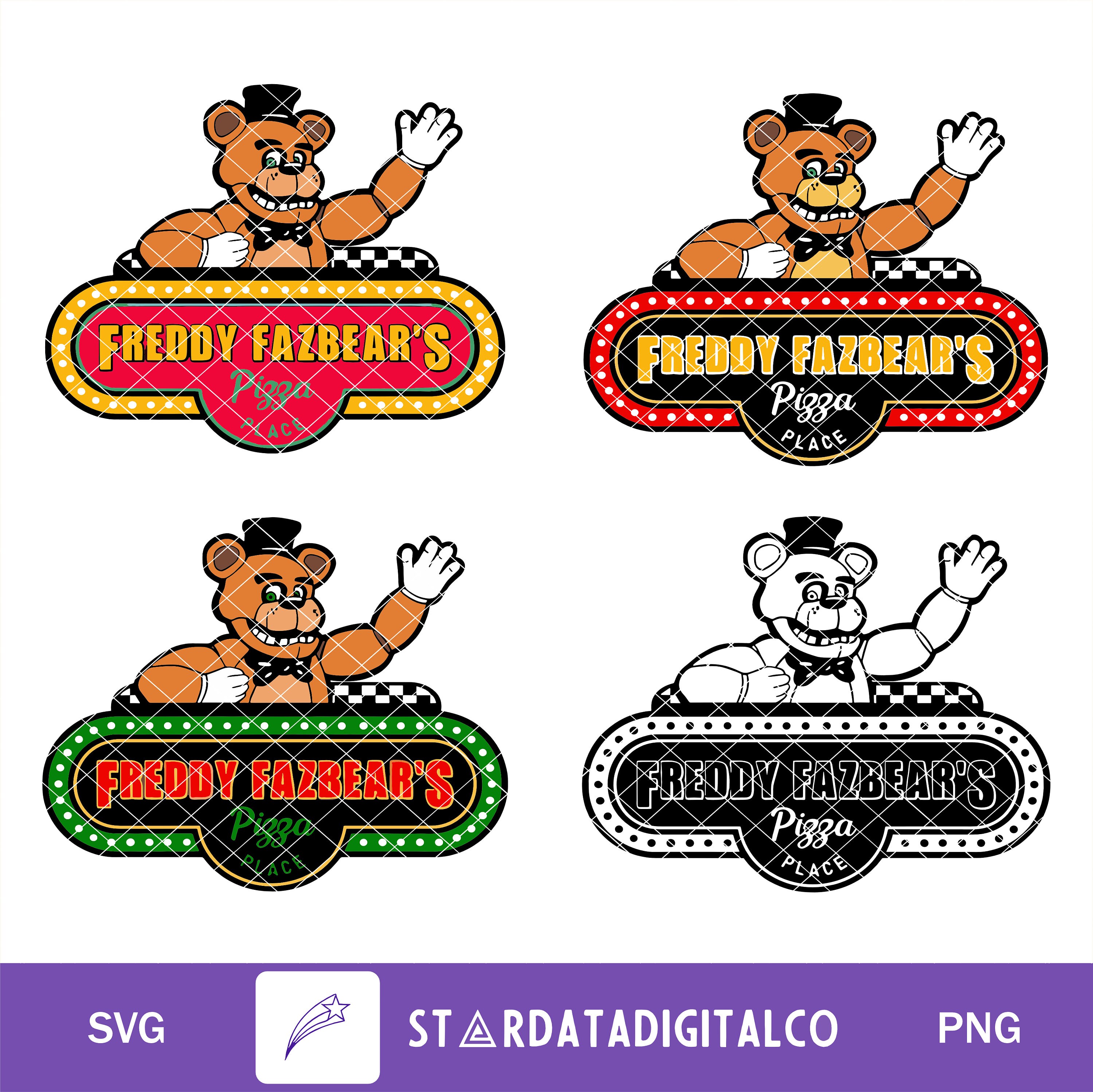 Five Nights at Freddy's FNAF Party Favor Bags Perfect for 