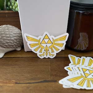 Legend of Zelda Royal Hyrule Crest - diecut sticker