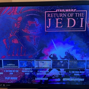 Star Wars Empire Strikes Back Return Of The Jedi 4K77 Originele ongewijzigde trilogie 3 Disc Blu Ray afbeelding 3