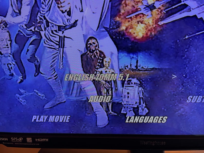 Star Wars Empire Strikes Back Return Of The Jedi 4K77 Original Unaltered Trilogy Blu Ray image 5