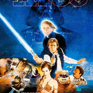 Star Wars Empire Strikes Back Return Of The Jedi 4K77 Originele ongewijzigde trilogie 3 Disc Blu Ray afbeelding 5