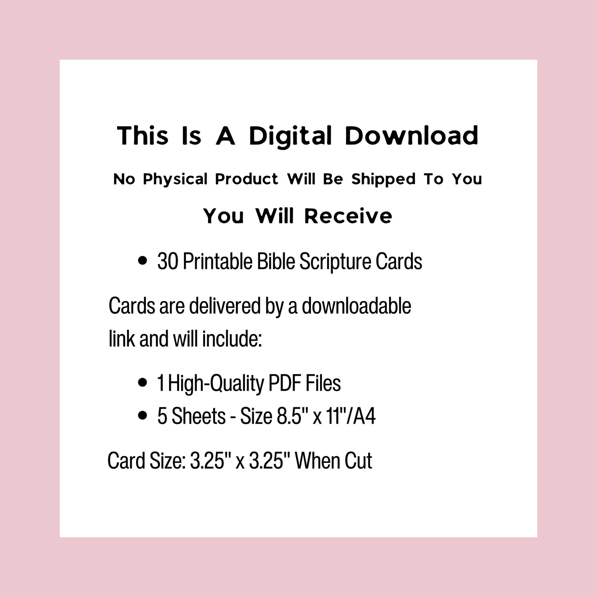 30 Healing Scripture Cards| Printable Scripture Cards | Healing Bible ...