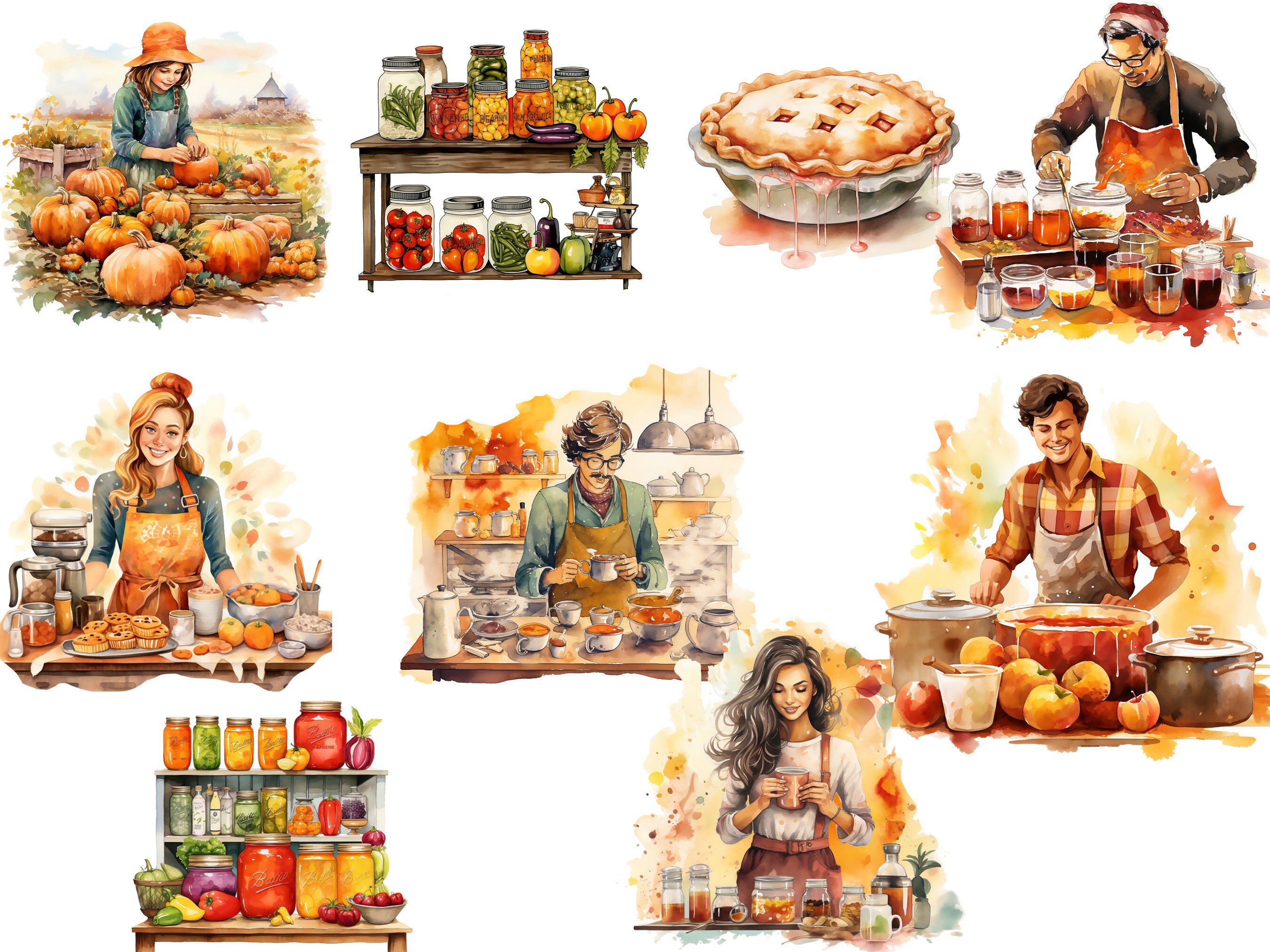 Baker Fall Activities Clipart Watercolor Autumn Cozy Vibes Etsy UK baker-fall-activities-clipart-watercolor-autumn-cozy-vibes-etsy-uk