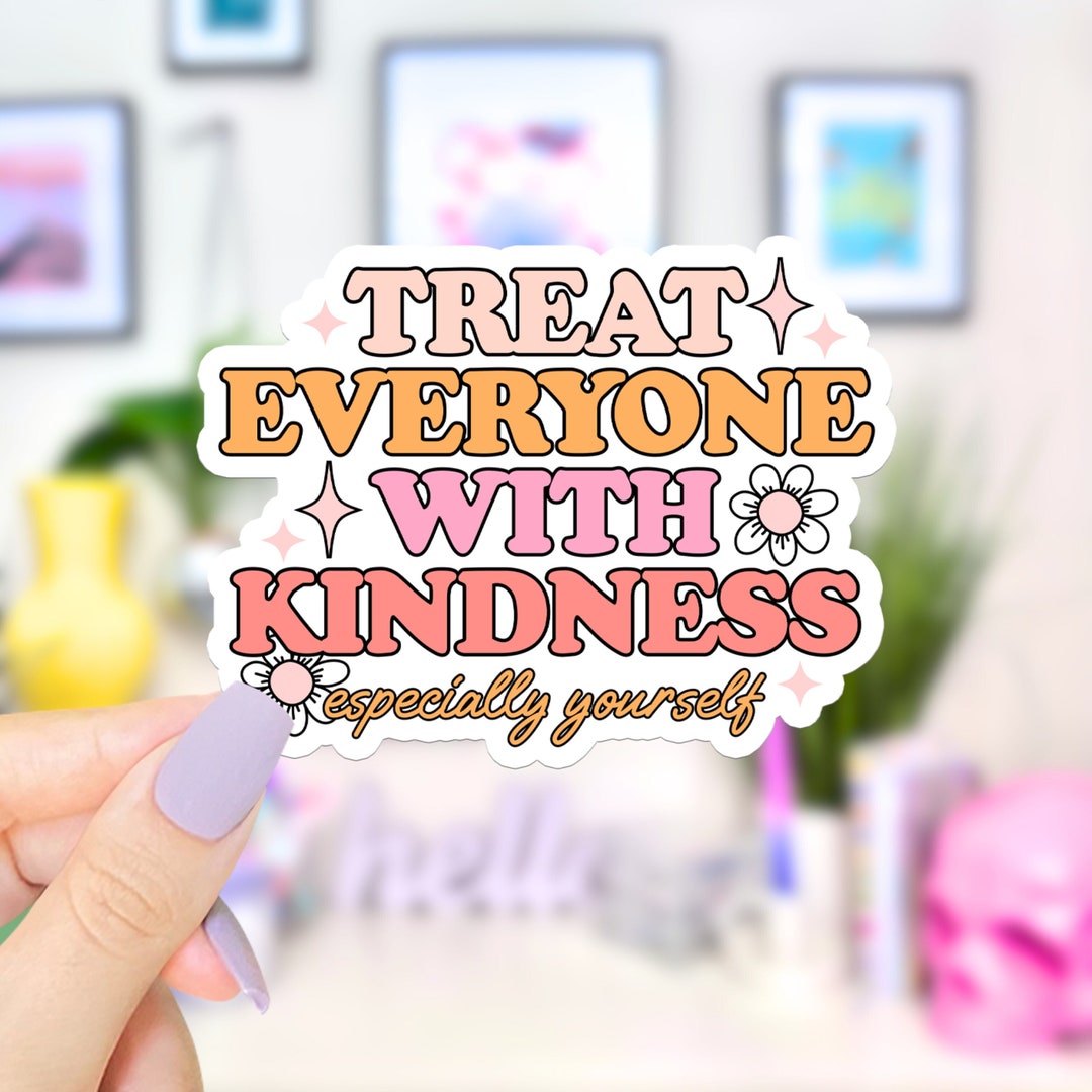 Relatable Stickers Help Kindness Sticker, Waterproof Sticker, Vinyl Sticker, Relatable Sticker ...