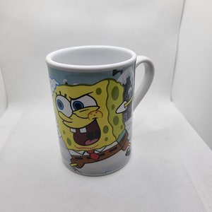 2007 sponge bob and Patrick mug