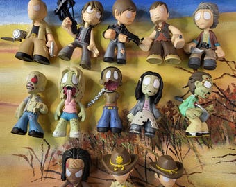 Funko Mystery Minis The Walking Dead-bundel: 13 stuks