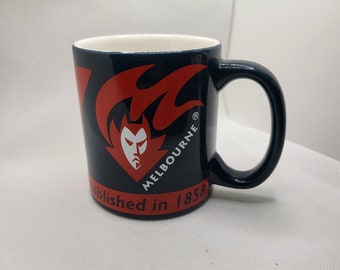 Tazza vintage anni '90 VFL Melbourne Demons