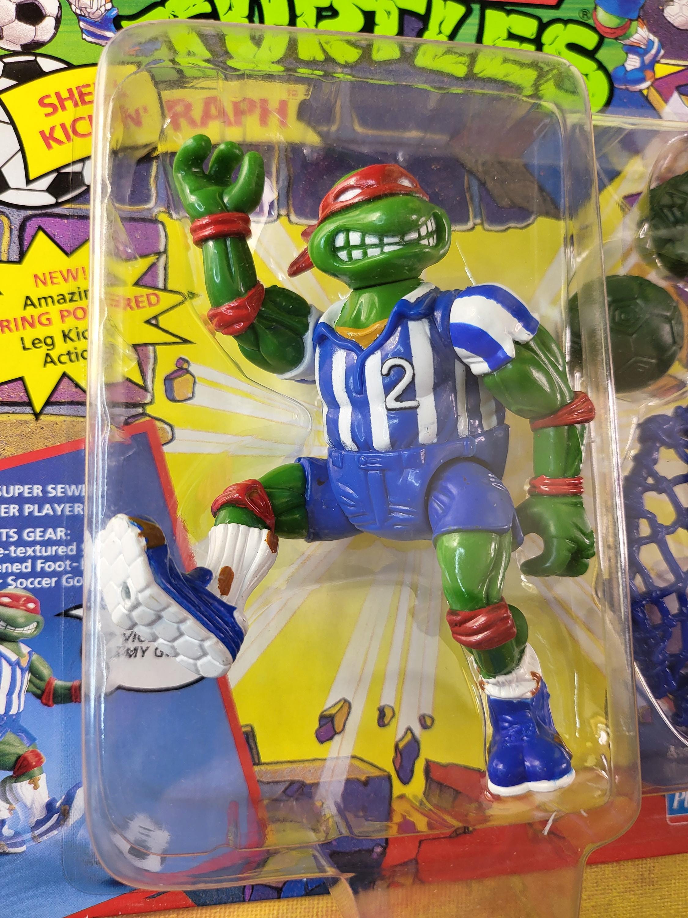 タートルズ　Shell Kickin' Ralph Vtg TMNT Shell Kicking Raphael Soccer Teenage Mutant Ninja