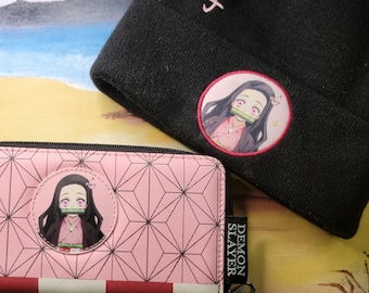 Conjunto de gorro y bolso Nezuko de Demon Slayer