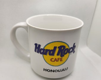 Tazza vintage Hard Rock Cafe Honolulu: collezione di tavole da surf