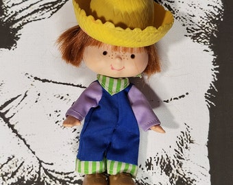 Bambola vintage Fragolina Dolcecuore Huckleberry Pie originale del 1979