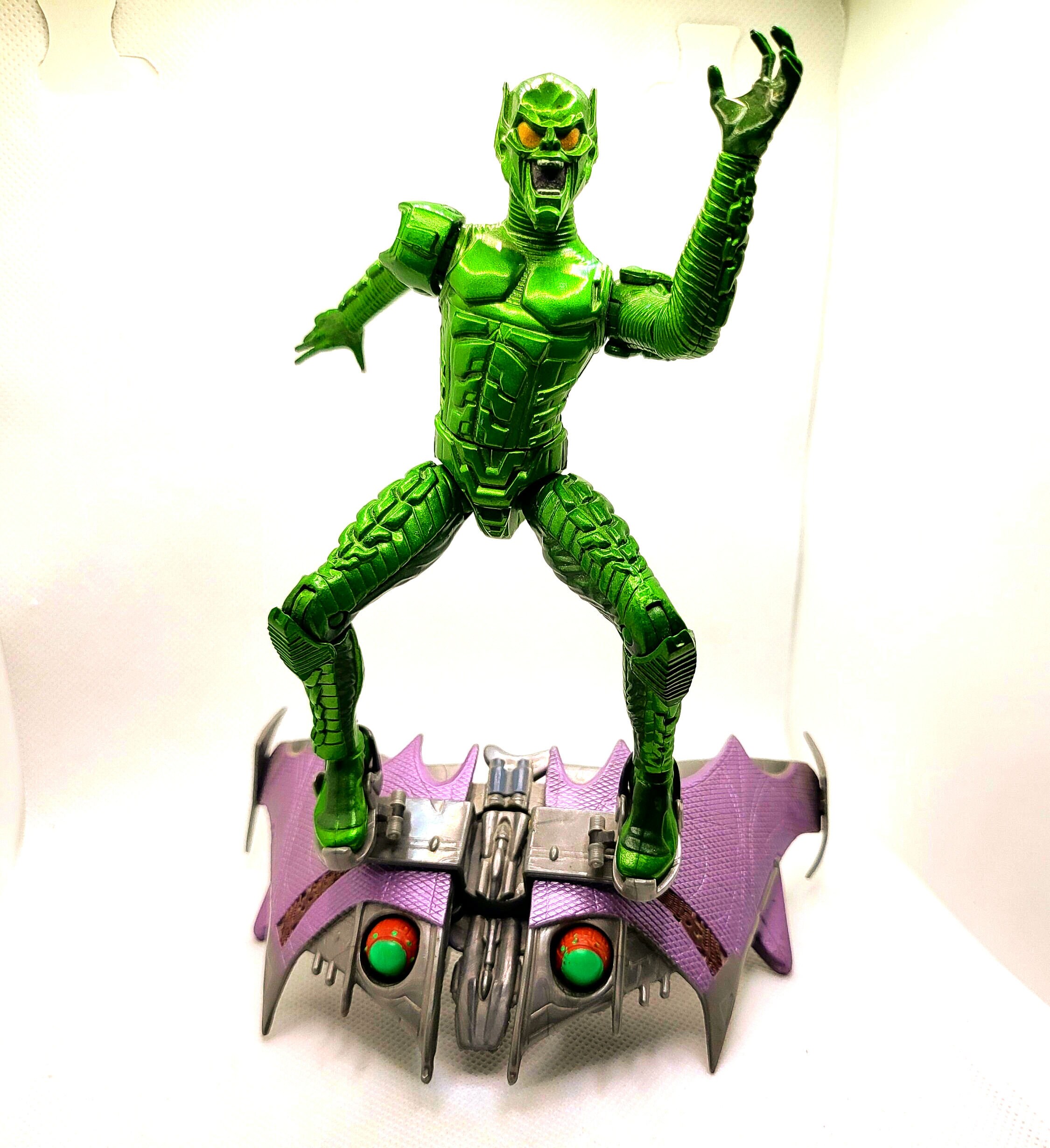 Marvel Toybiz 2002 Spiderman the Movie Green Goblin 6 Marvel Toybiz 2002 Spiderman the Movie Green Goblin 6