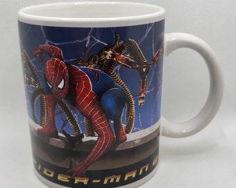 Super seltene offizielle Spider-Man 2-Filmtasse von Hot Topic