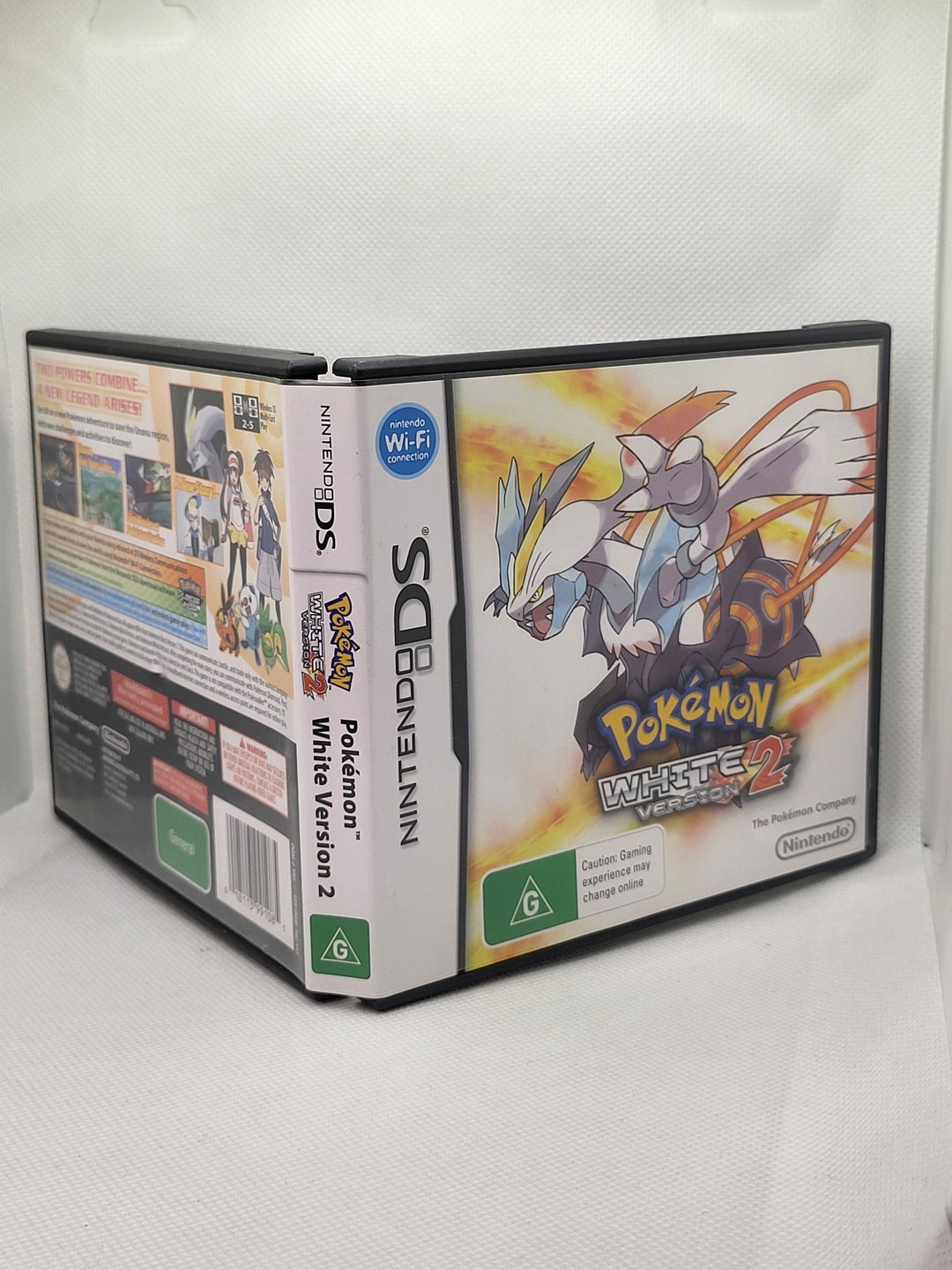 Case and Manual Only NO GAME Pokemon White Version 2 Nintendo DS