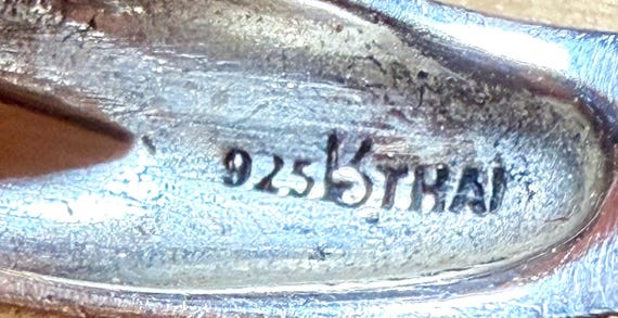 Large Blue Stone Statement Ring | 925 Sterling Si… - image 7