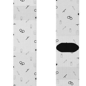 Handcuff Print Socks: Police Officer Gift