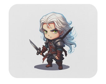 The Witcher Chibi: Mouse Pad