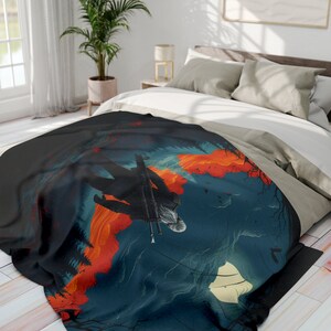 Path of the Witcher Arctic Fleece Blanket image 5