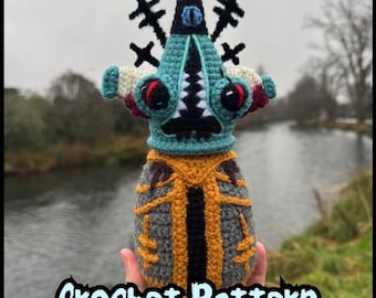 Squid Bishop Crochet PDF Pattern Amigurumi Cult of the Lamb